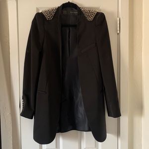Zara Studded Blazer